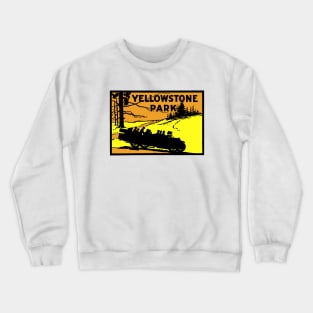 1920 Yellowstone Park Crewneck Sweatshirt